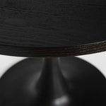 Stanley Pedestal Dining Table 9 - a - FURNITURE - dining tables - round Style in Form