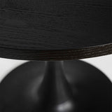 Stanley Pedestal Dining Table 9 - a - FURNITURE - dining tables - round Style in Form