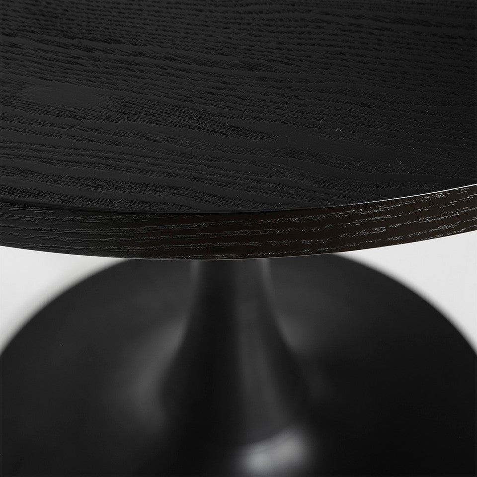 Stanley Pedestal Dining Table 9 - a - FURNITURE - dining tables - round Style in Form