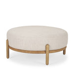 Gwyn Ottoman 6 - FURNITURE - ottoman Mercana Light Brown Wood