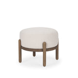 Gwyn Pouf 6 - FURNITURE - ottoman Mercana Dark Brown Wood