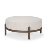 Gwyn Ottoman 6 - FURNITURE - ottoman Mercana Dark Brown Wood