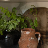 Vintage Glazed Pot 0-VINTAGE-pot Hauer Market