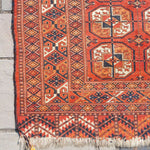 3'4" x 4'7" Antique Caucasian Rug RUGS - vintage Rug & Weave Rugs