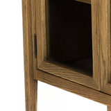 Tulia Cabinet - Solid Oak 7 - FURNITURE - bookcase/cabinet Four Hands