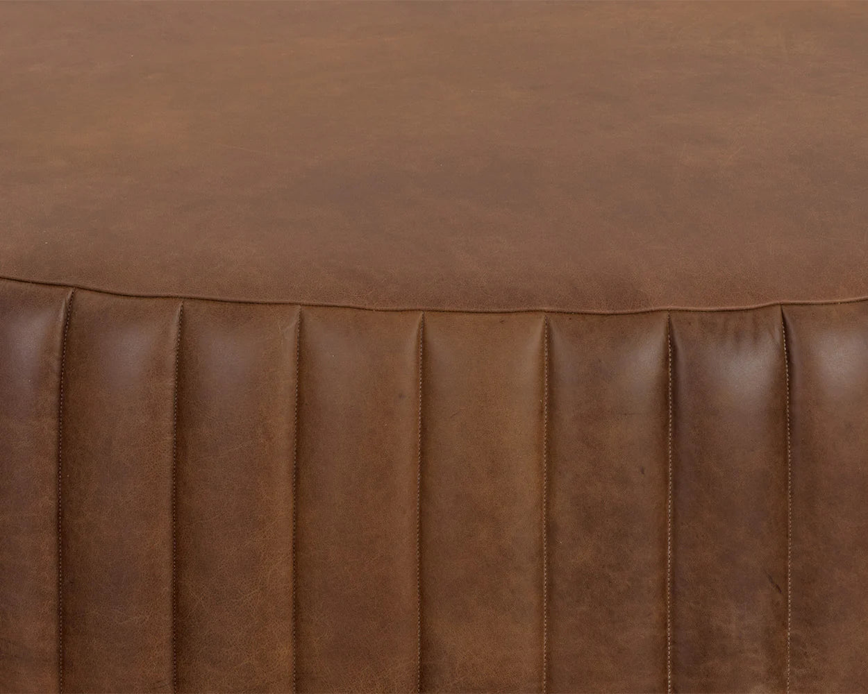 Devon Ottoman - Round 6 - FURNITURE - ottoman Sunpan