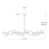Styx Chandelier - Oil Rubbed Bronze