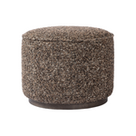 Samson Round Ottoman Ottomans Four Hands Ivan Granite