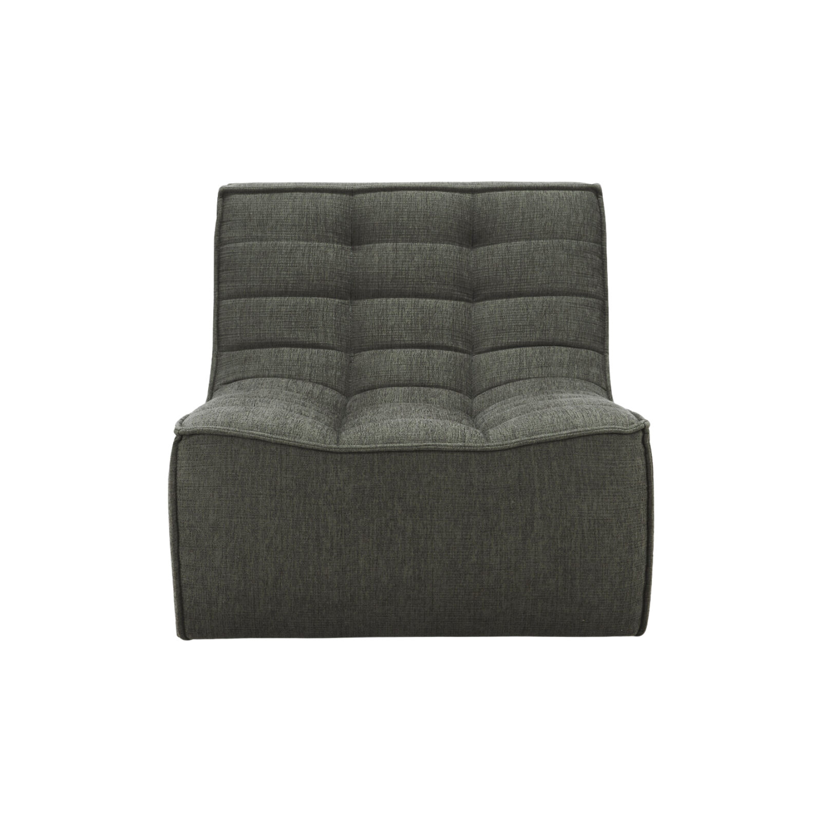 N701 Sofa 1 - a - FURNITURE - sofa Ethnicraft Moss 1 Seater