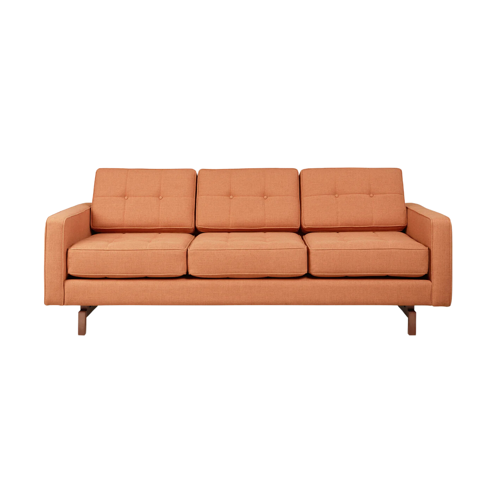Gus* Modern Jane 2 84" Sofa 1 - FURNITURE - sofa Gus Caledon Sedona Walnut