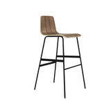 Gus* Modern Lecture Bar Stool Wood 12 - a - FURNITURE - bar/counter stool Gus Natural Walnut