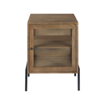 Ariel Side Table 14 - FURNITURE - nightstand Mercana Light Brown