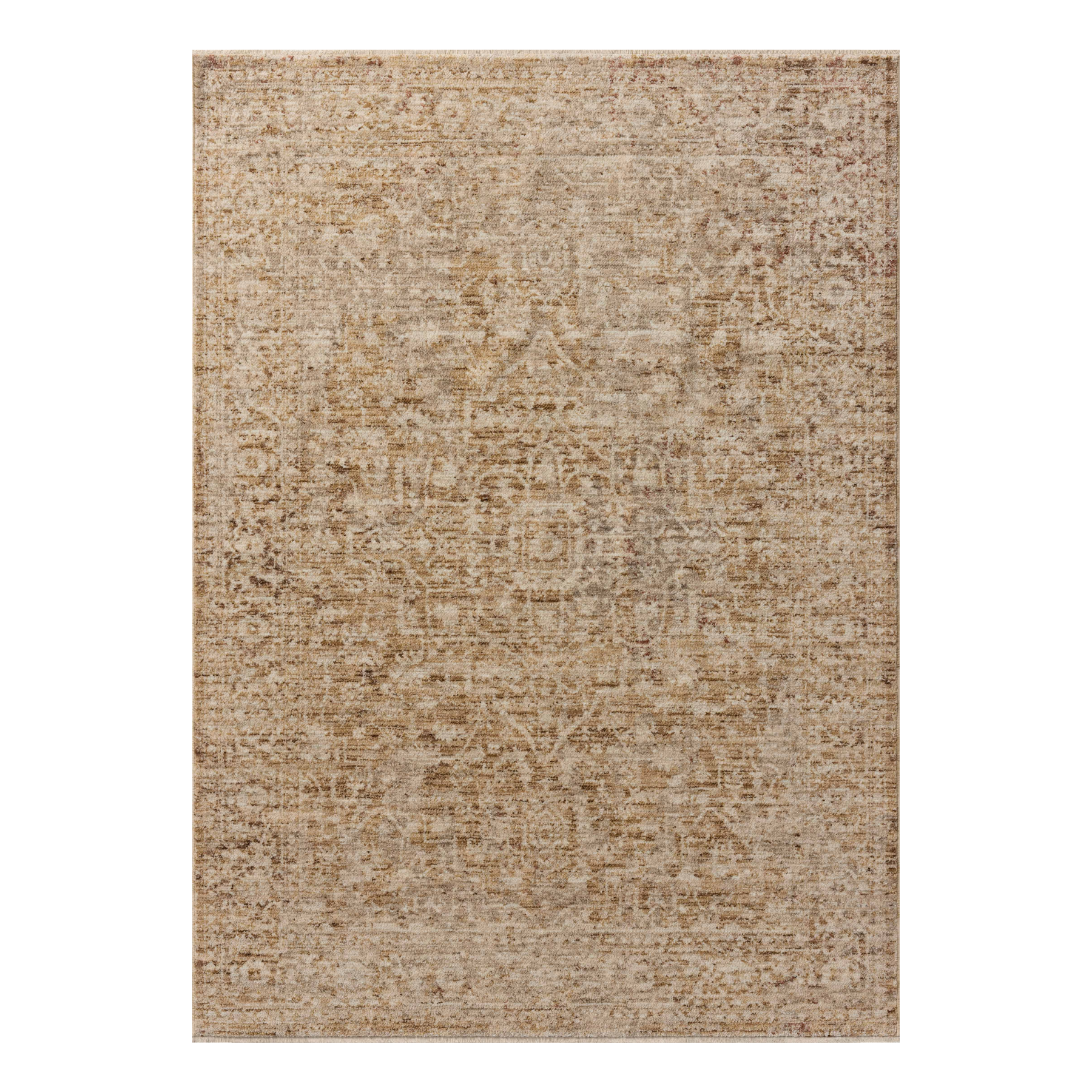 Loloi Newman Wheat / Natural Rug Rugs Loloi