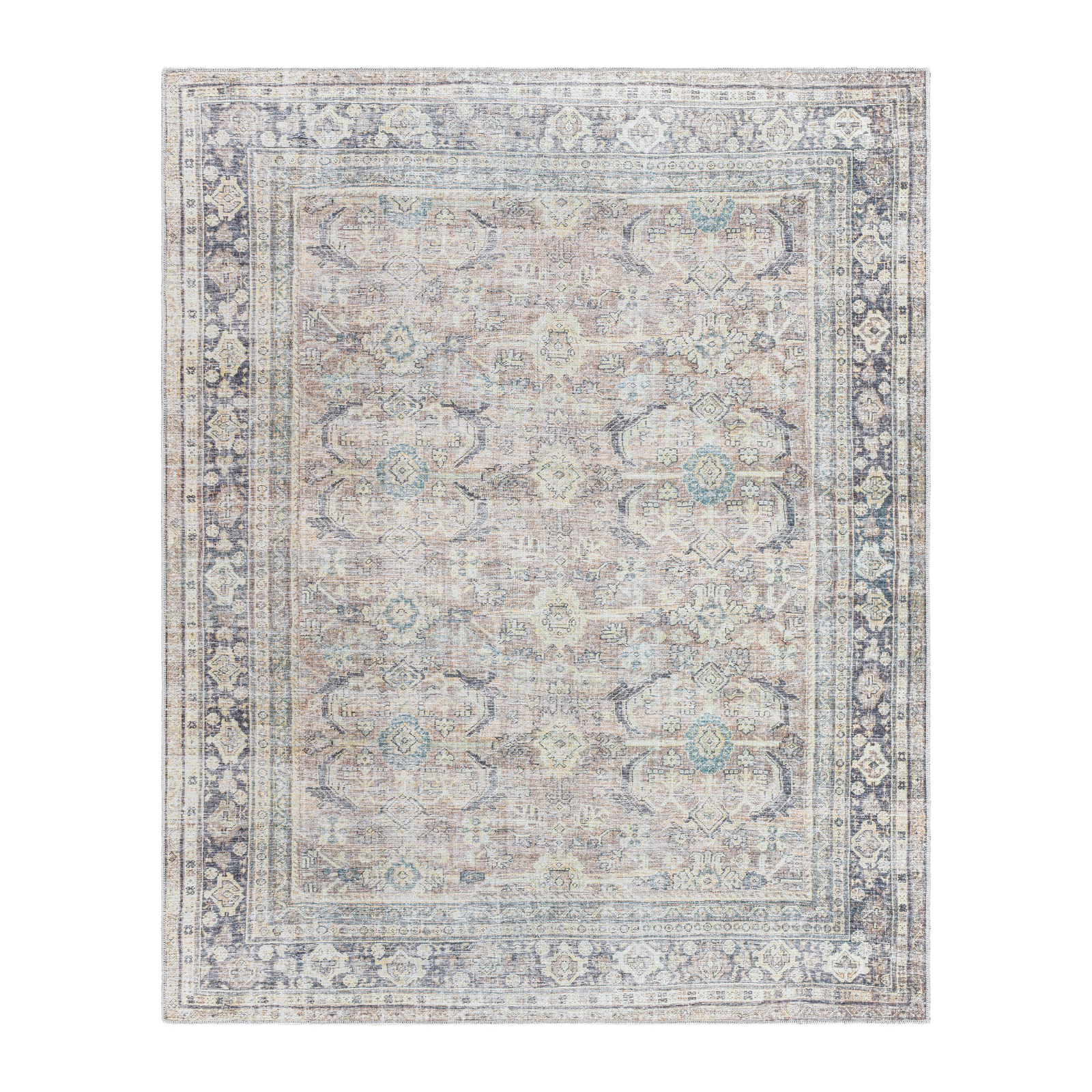 Becki Owens Darling Rust / Charcoal Rug 1 - RUGS - patterned Surya