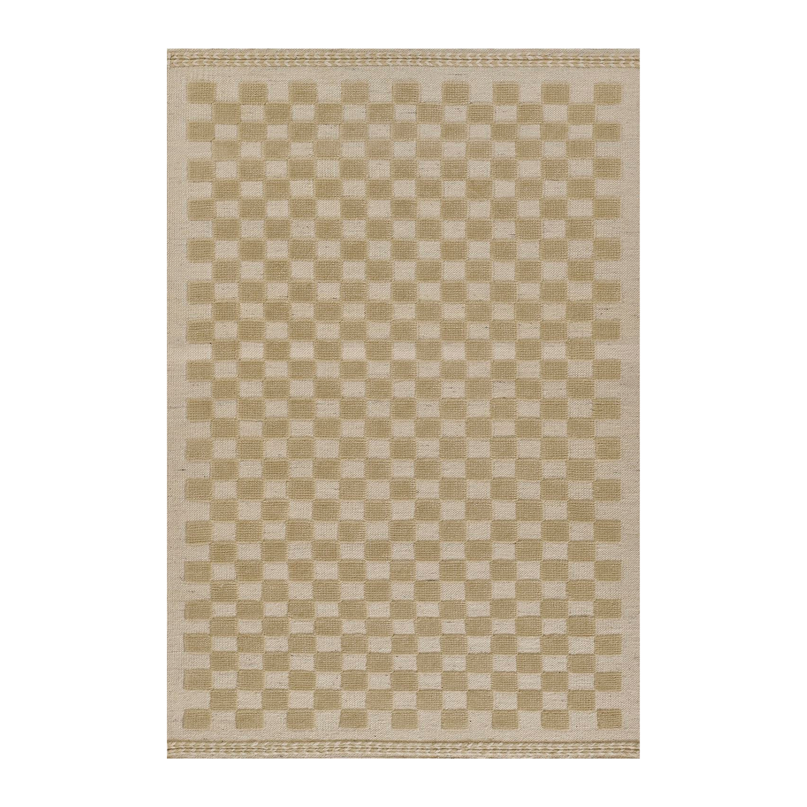 Willa Beige Checkerboard Rug 0-rugs-wool Momeni