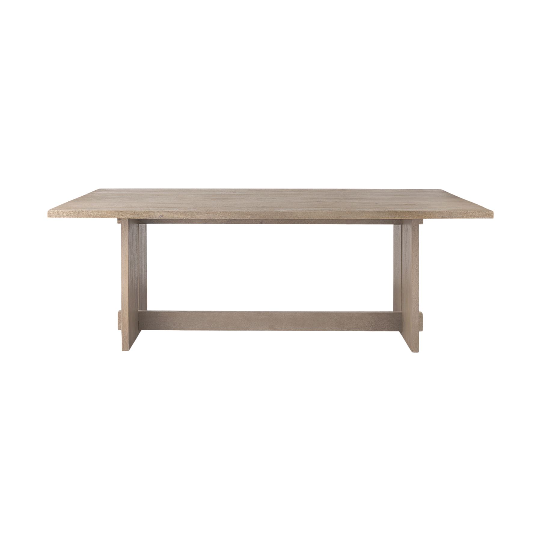 Aidia Dining Table 9 - b - FURNITURE - dining table - rectangle Mercana Light Gray Wood
