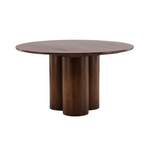 Helga Dining Table 9 - a - FURNITURE - dining table - round Dovetail