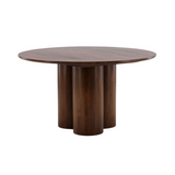 Helga Dining Table 9 - a - FURNITURE - dining table - round Dovetail