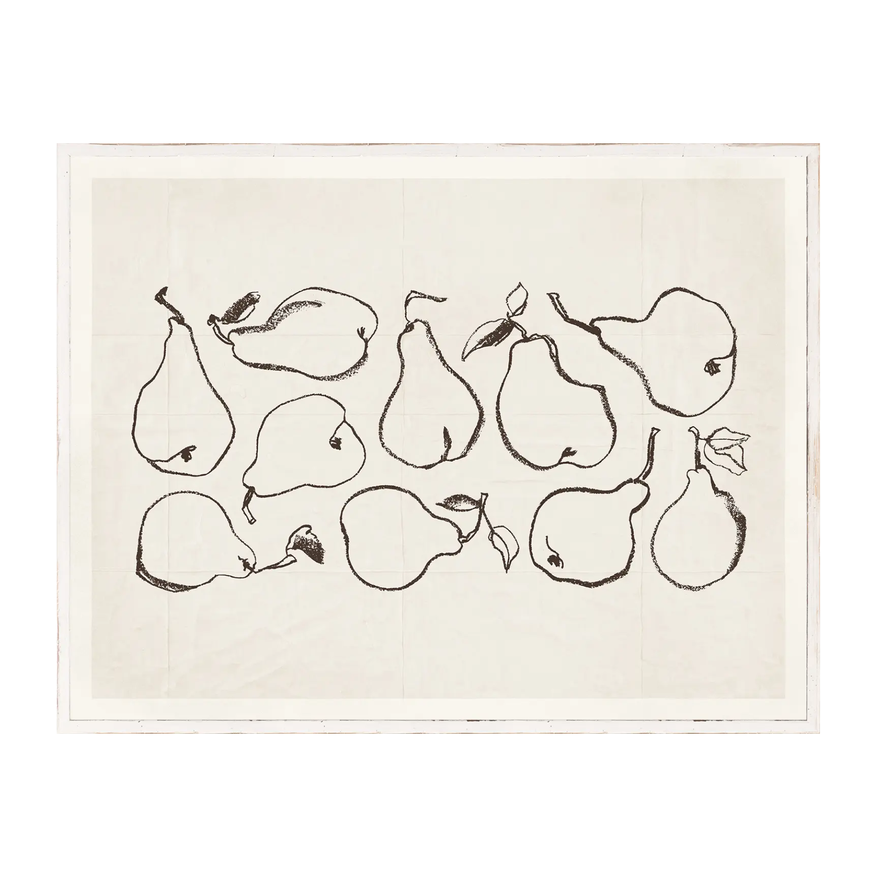 "Dancing Pears" Framed Art Print ARTWORK - framed print Celadon Art