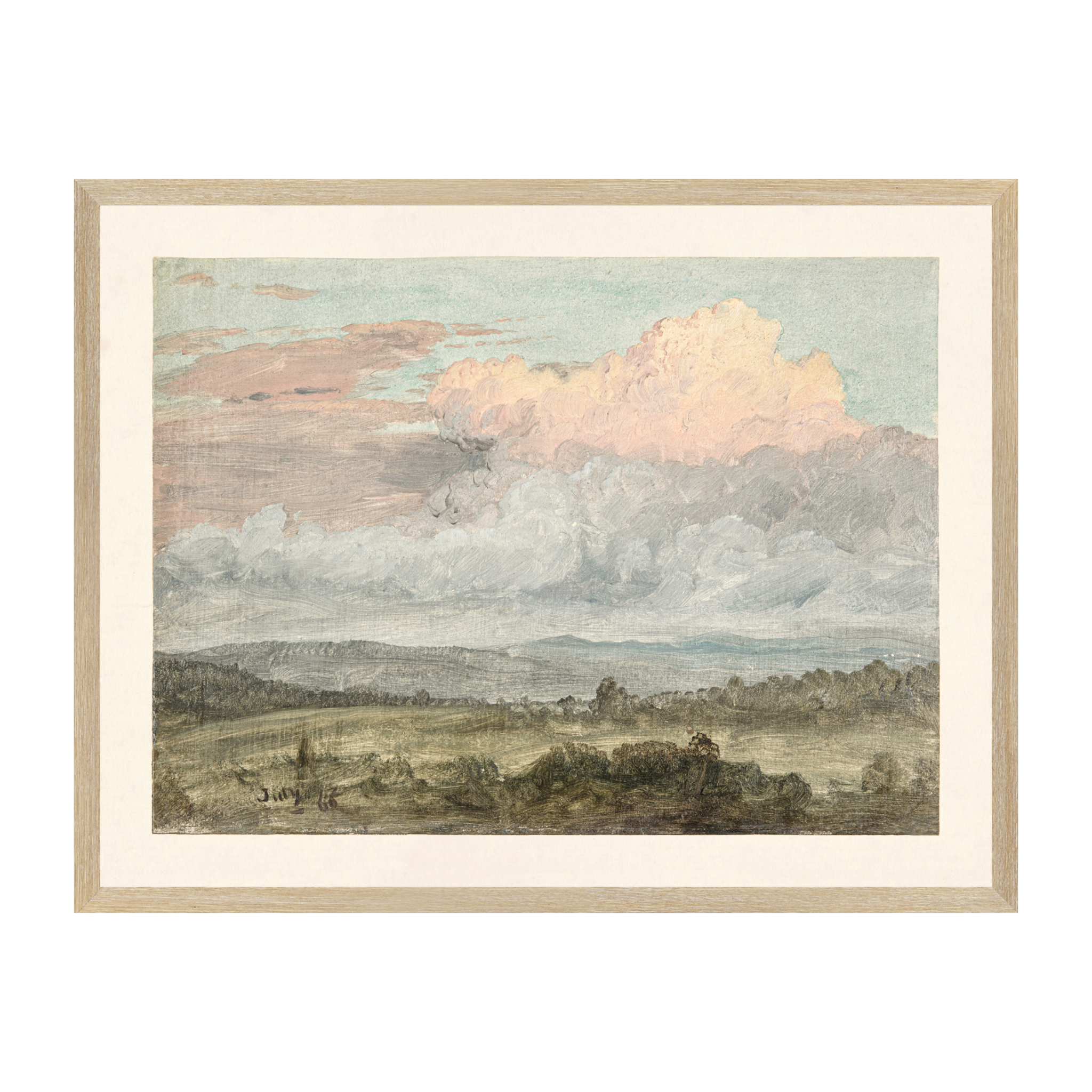 "Hudson Valley Clouds" Framed Art Print ARTWORK - framed print Celadon Art