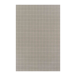 Marlby Windowpane Grey Rug 0-rugs-wool Momeni