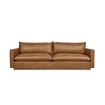 Gus* Modern Sola 86" Sofa 1 - a - FURNITURE - sofa Gus Raleigh Chestnut Leather