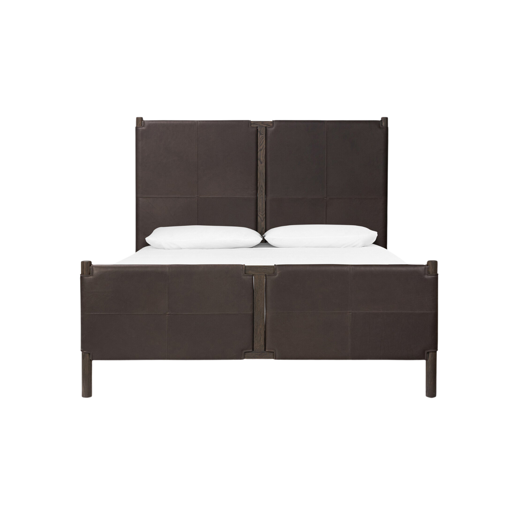 Santoro Bed 13 - FURNITURE - bed Four Hands Heirloom Cigar Queen