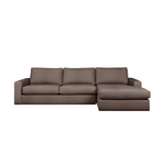 Gus* Modern Ashdale Sectional Sectionals Gus Merino Carob Right