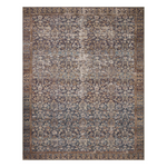 Amber Lewis x Loloi Georgie Denim / Spice Rug 0-patterned rugs Loloi