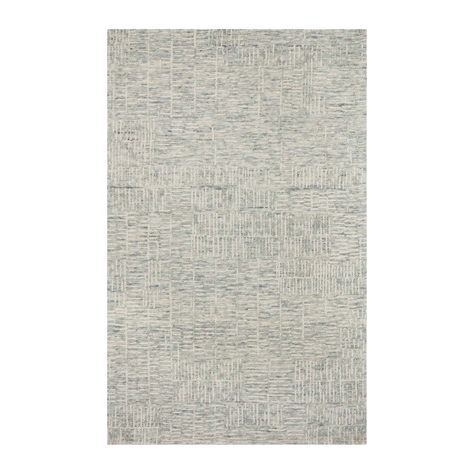 Loloi Tallulah Sky / Ivory Rug 0-rugs-wool Loloi