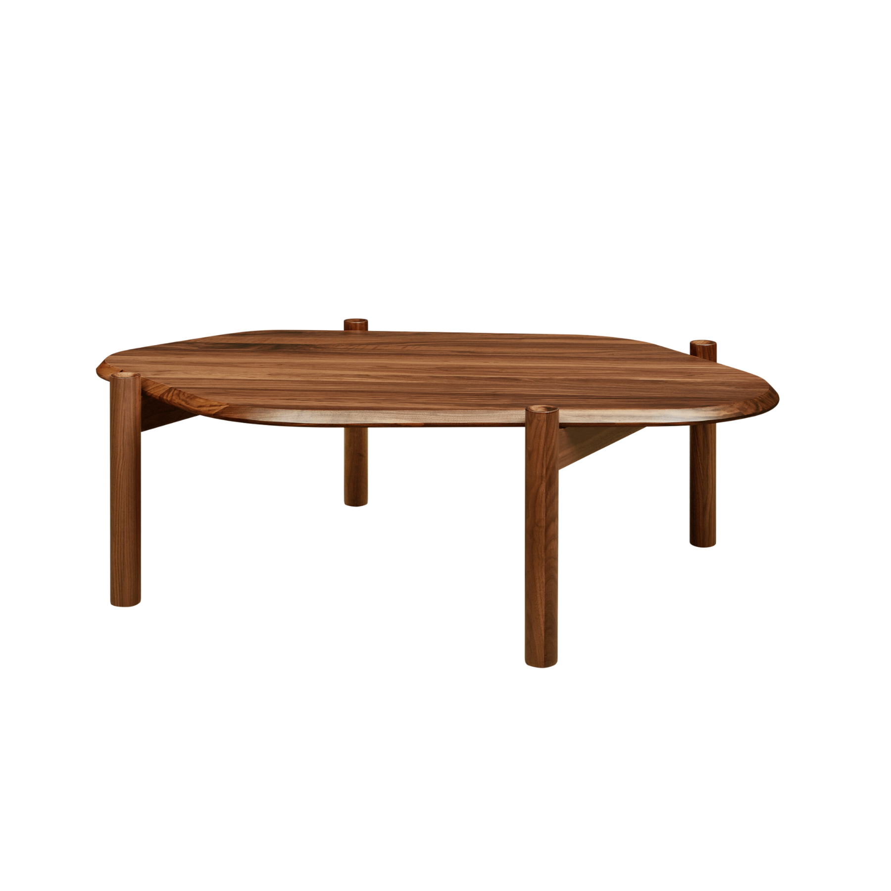 Gus* Modern Monarch Coffee Table Coffee Tables Gus Natural Walnut