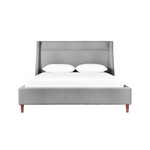 Gus* Modern Carmichael Bed 13 - FURNITURE - bed Gus Parliament Stone Queen
