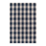 Marlby Tartan Navy Rug 0-rugs-wool Momeni