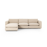 Imogen 3-Piece Sectional Sectionals Four Hands Antwerp Taupe