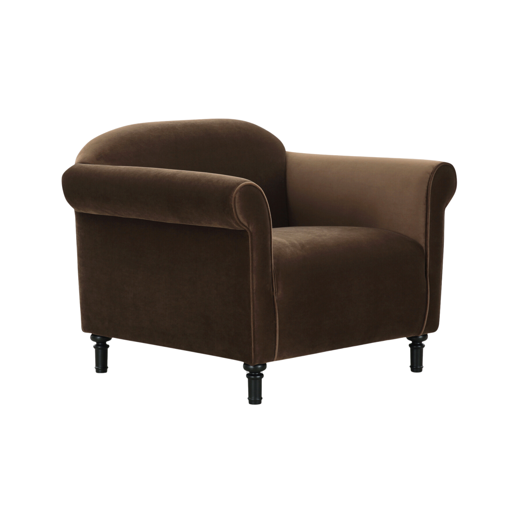 FLOOR MODEL - Rye Accent Chair - Mohair Brown FURNITURE - floor model Moe's Furniture