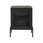 Ariel Side Table 14 - FURNITURE - nightstand Mercana Dark Brown