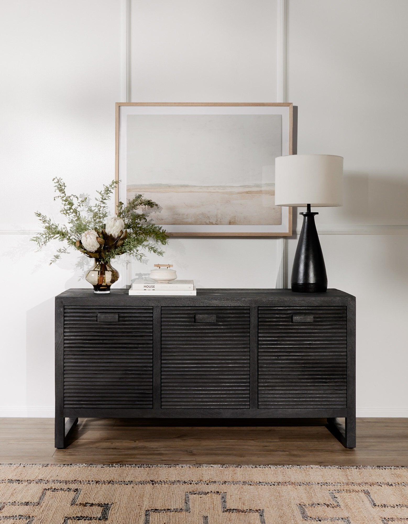 Lorena Media Console 21 - FURNITURE - console table Four Hands