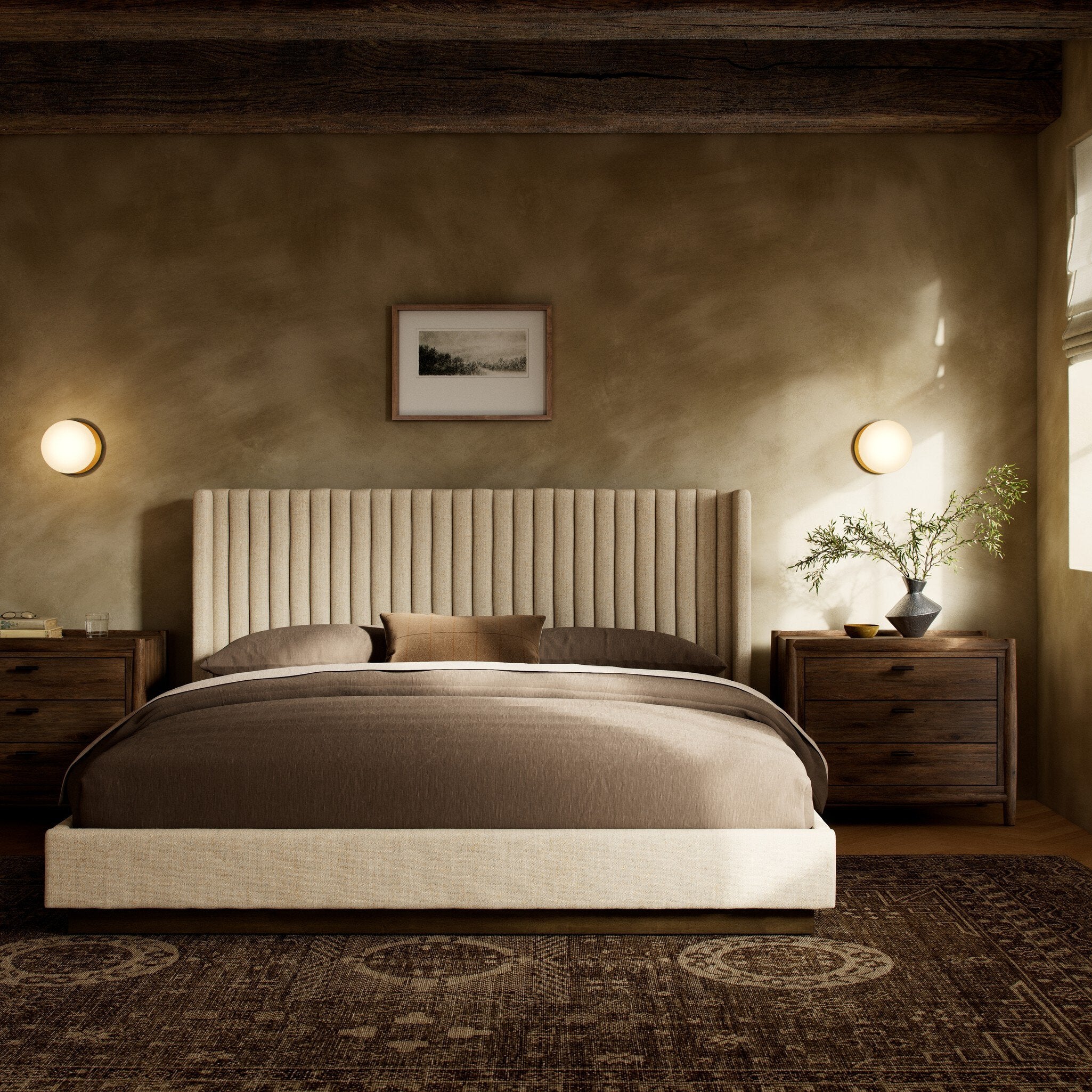 Maelle Bed Beds Four Hands