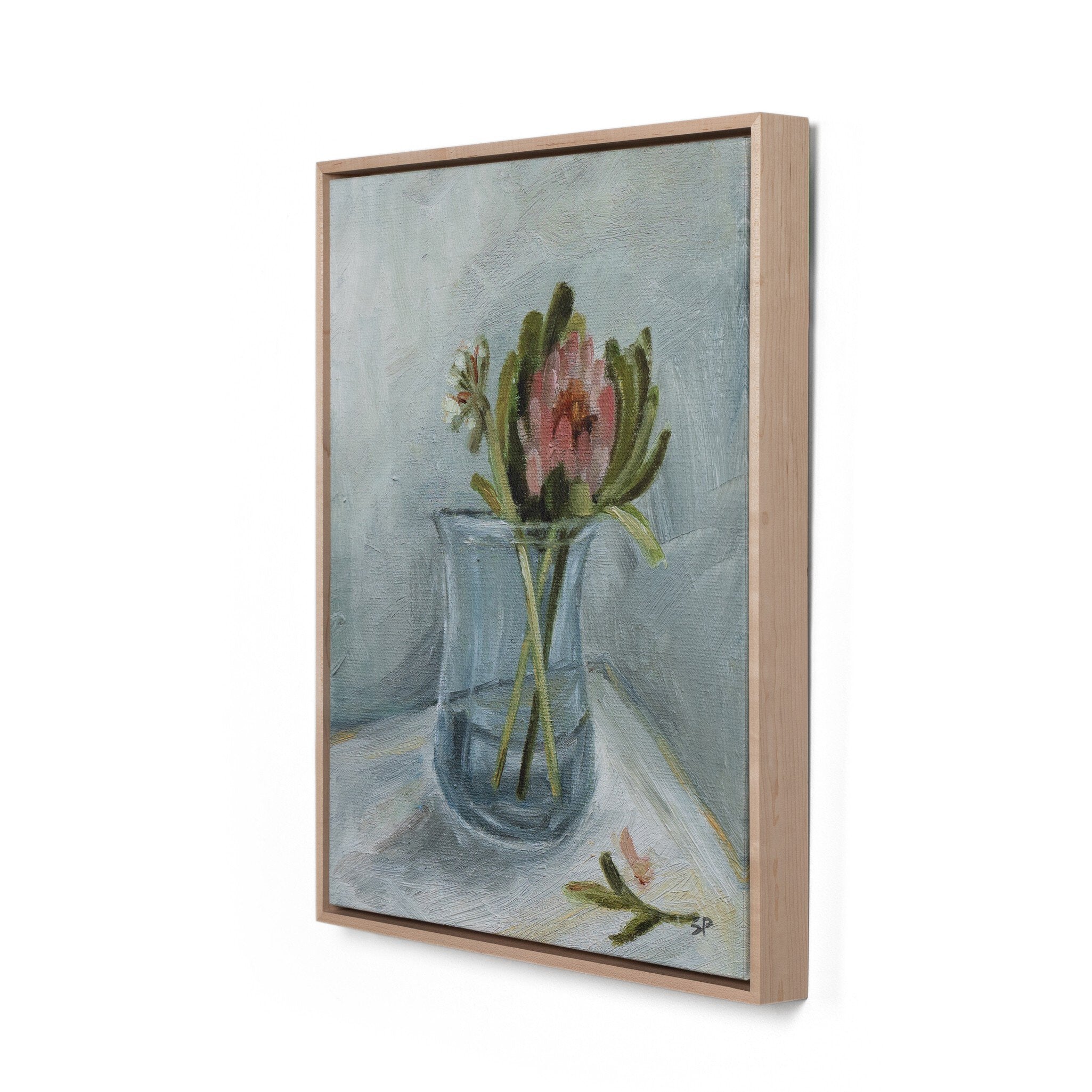 "Protea Still Life" by Shaina Page ARTWORK - framed print Four Hands