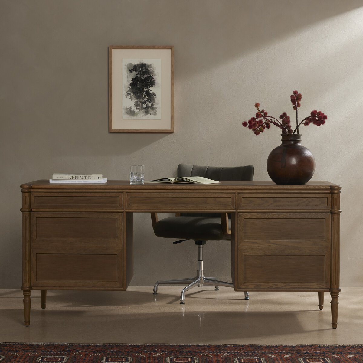 Toulouse Desk 17 - FURNITURE - desks Four Hands