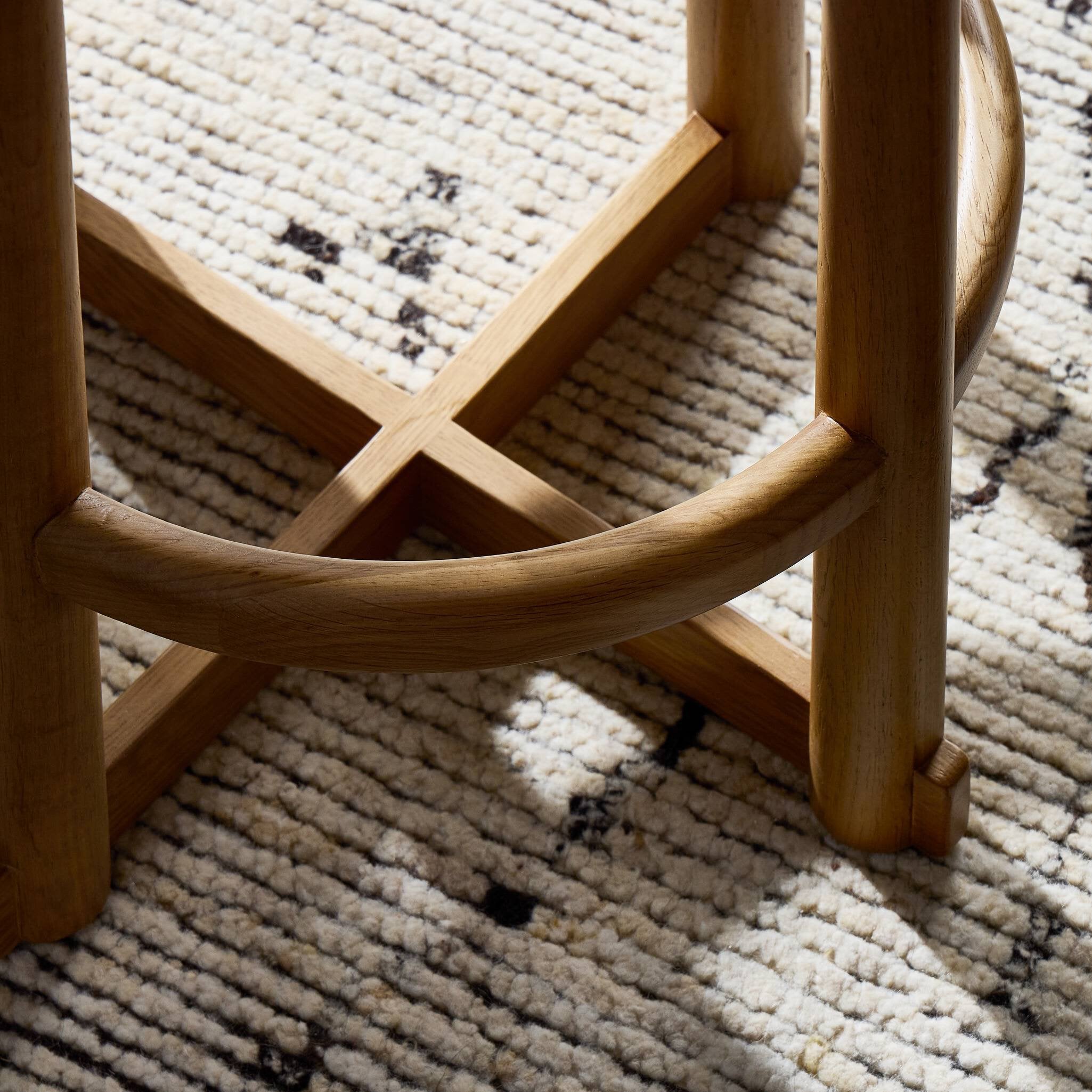 Staria Swivel Stool FURNITURE - bar/counter stool Four Hands