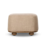 Bilbury Oval Ottoman FURNITURE - ottoman Four Hands