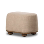 Bilbury Oval Ottoman FURNITURE - ottoman Four Hands