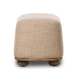 Bilbury Oval Ottoman FURNITURE - ottoman Four Hands