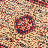 3' x 4'10" Antique Qashqai Rug RUGS - vintage Rug & Weave Rugs