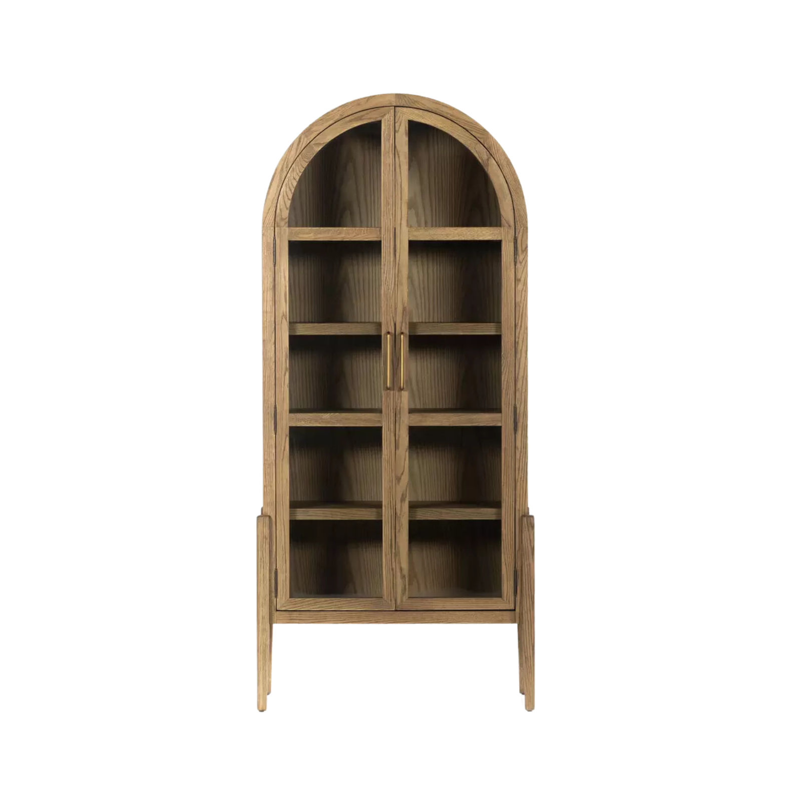 Tulia Cabinet - Solid Oak 7 - FURNITURE - bookcase/cabinet Four Hands