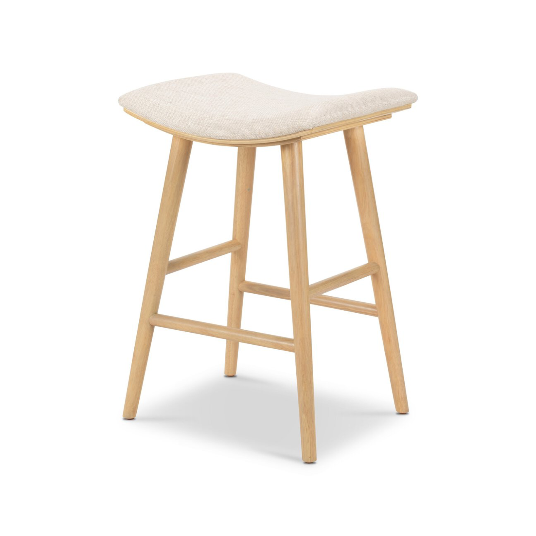 Union Saddle Counter Stool FURNITURE - bar/counter stool Four Hands