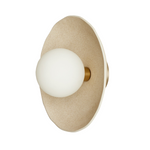 Omara Organic Ceramic Sconce LIGHTING - sconce Four Hands