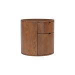 Niko Two Drawer Nightstand - Dark Oak 14 - FURNITURE - nightstand Moe's Furniture