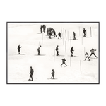"Ski Trip" Framed Art Print ARTWORK - framed print Celadon Art Large